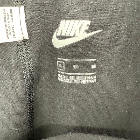 Nike Womens Leggings All Over Print Just Do It Black White XL AR3260 Leg A See - Picture 7 of 10